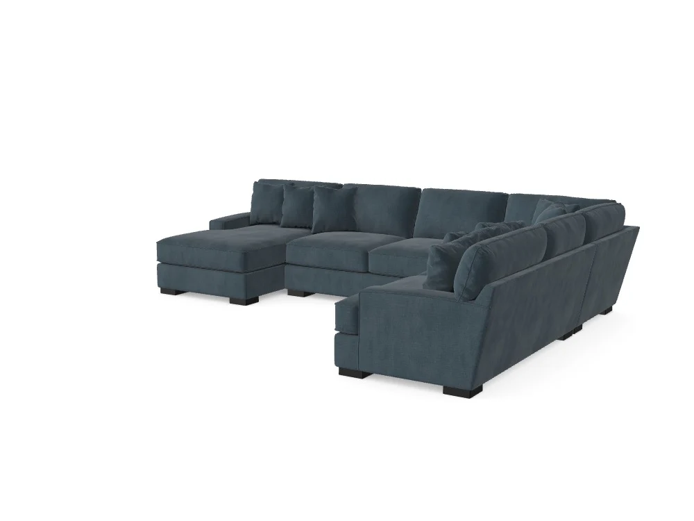 Pleasant Valley Sectional with Chaise - Custom Design Ref: RMFFWZV