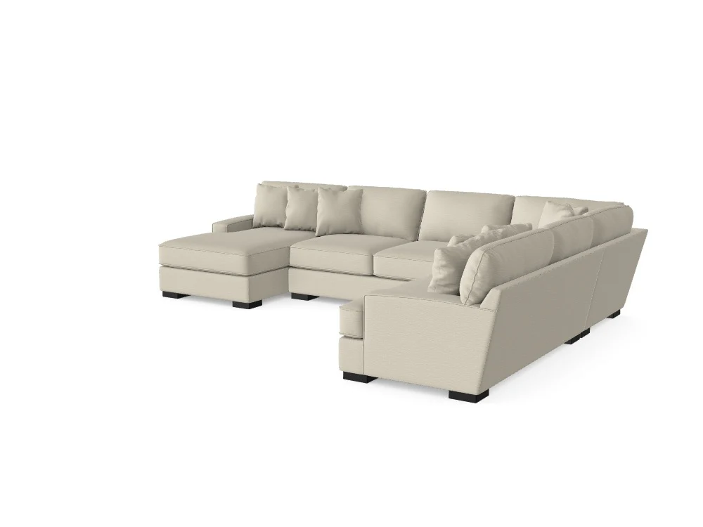 Pleasant Valley Sectional with Chaise - Custom Design Ref: RXC1WBE