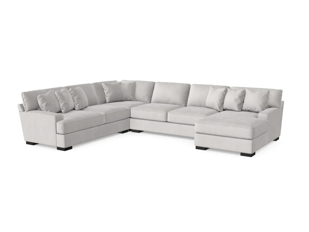 Pleasant Valley Sectional with Chaise - Custom Design Ref: SARKSJ