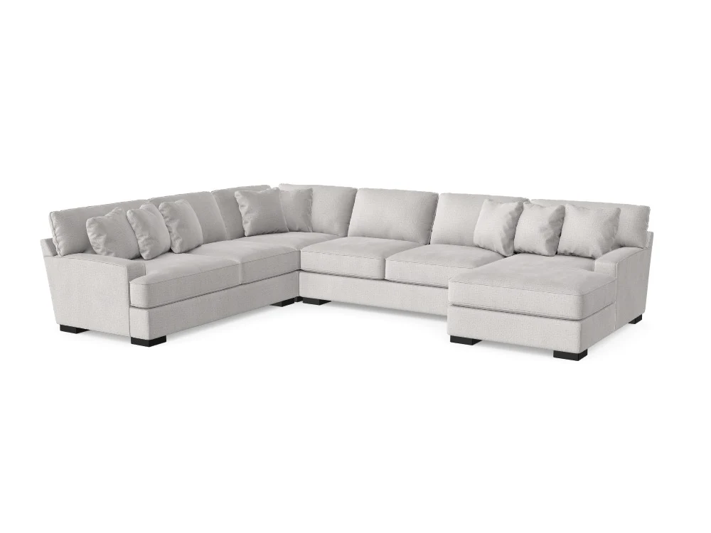 Pleasant Valley Sectional with Chaise - Custom Design Ref: SARKSJ
