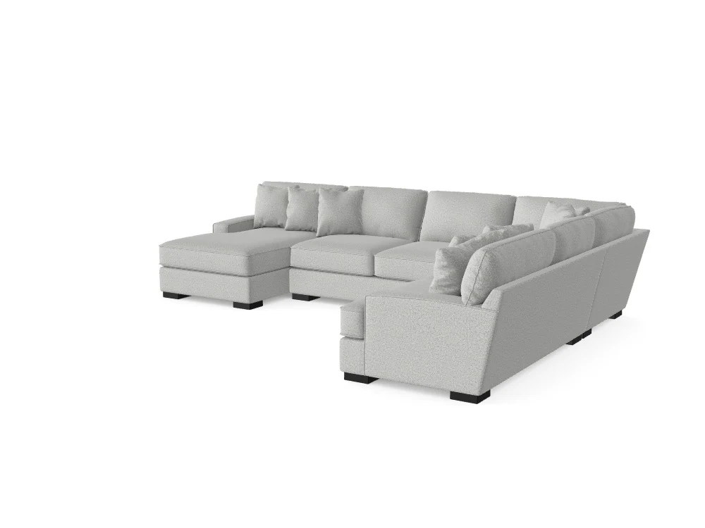 Pleasant Valley Sectional with Chaise - Custom Design Ref: UWQIWP