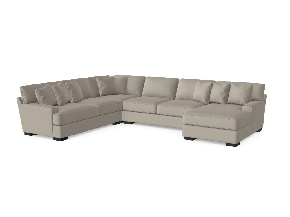 Pleasant Valley Sectional with Chaise - Custom Design Ref: VDT30Q