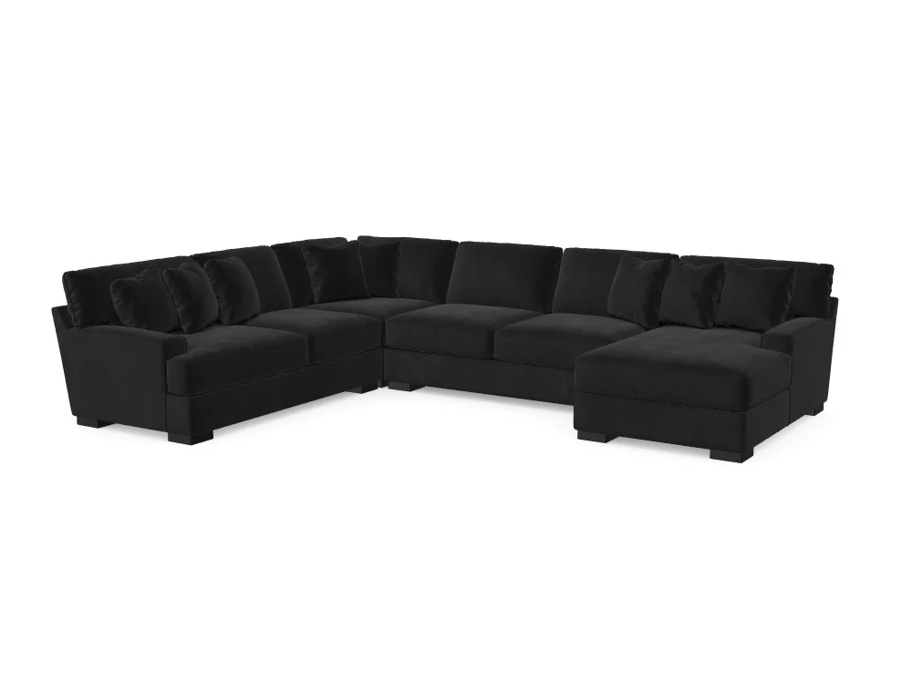 Pleasant Valley Sectional with Chaise - Custom Design Ref: WFHCOBE
