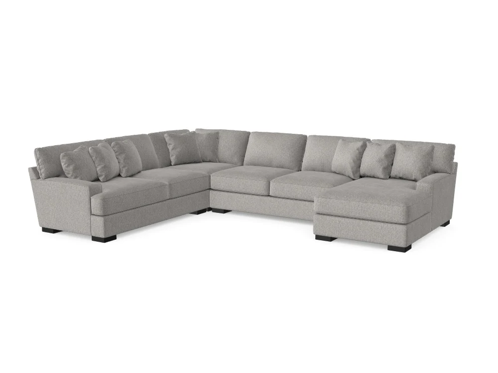 Pleasant Valley Sectional with Chaise - Custom Design Ref: WZK4HEL