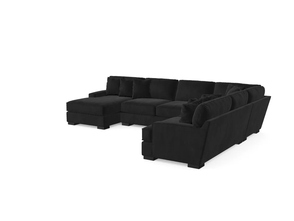 Pleasant Valley Sectional with Chaise - Custom Design Ref: XQ55WIP