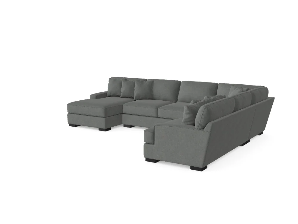 Pleasant Valley Sectional with Chaise - Custom Design Ref: YCZF4MH