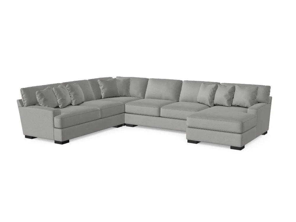 Pleasant Valley Sectional with Chaise - Custom Design Ref: YFDRCB