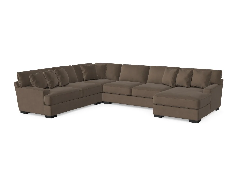 Pleasant Valley Sectional with Chaise - Custom Design Ref: Z61CTT