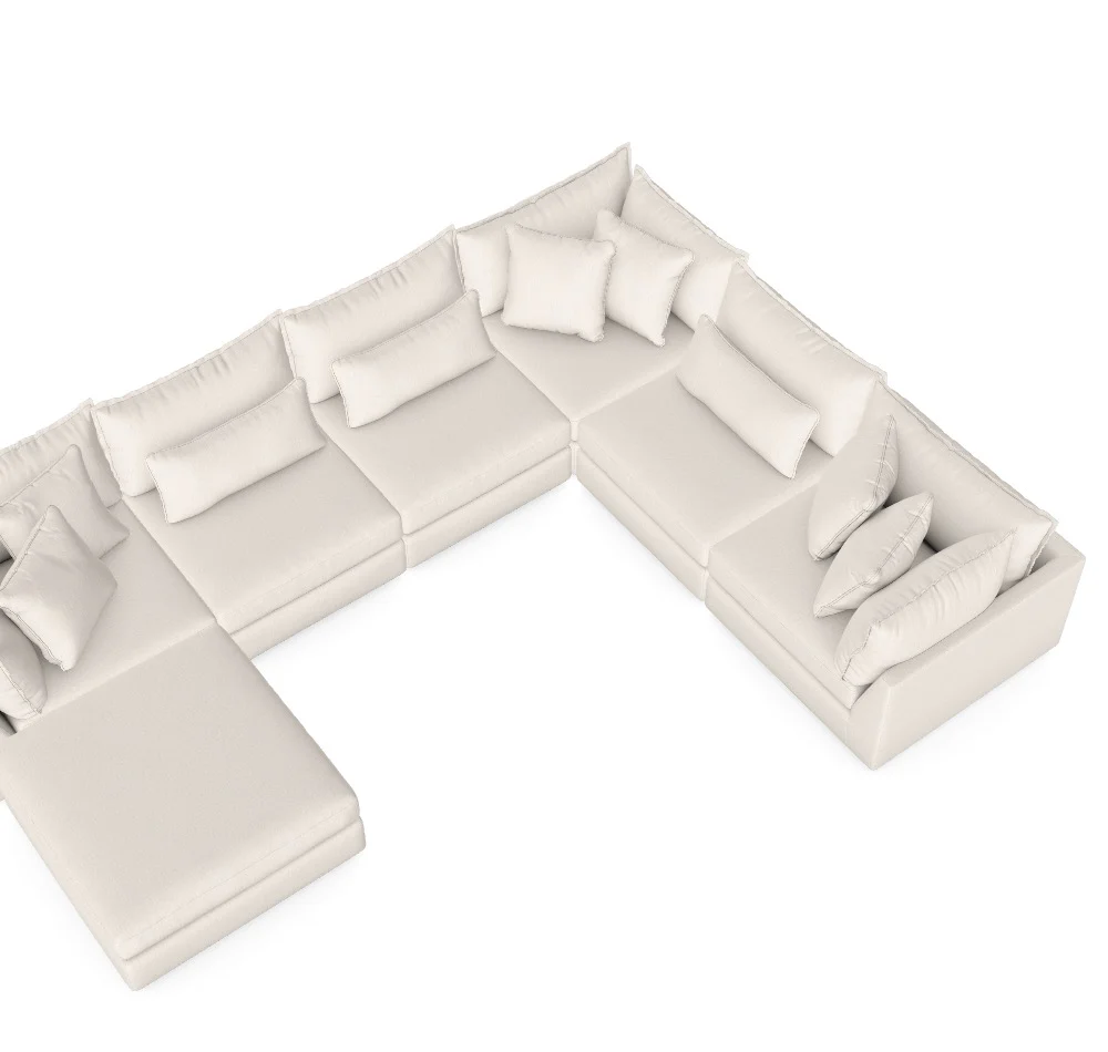 Rockwall Modular Sectional - Custom Design Ref: M_B8EANMU