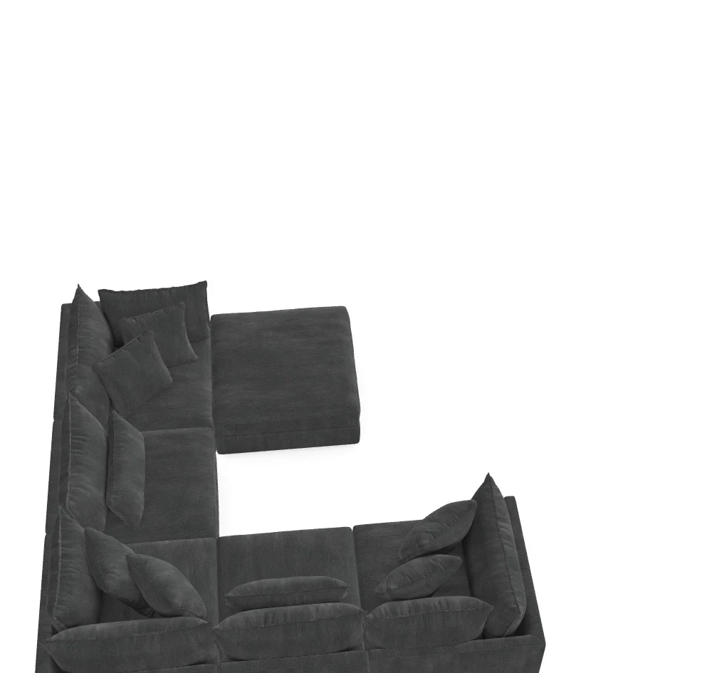 Rockwall Modular Sectional - Custom Design Ref: M_DRU4R7