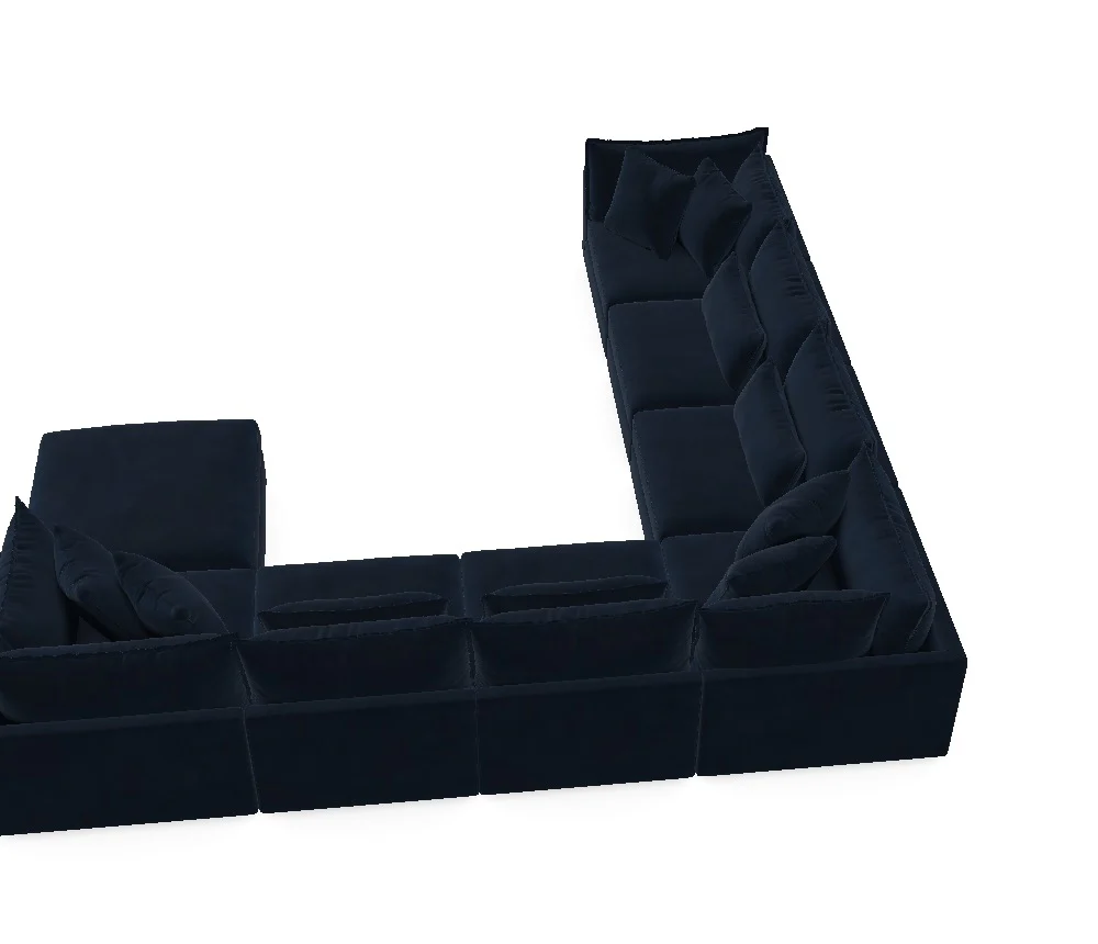 Rockwall Modular Sectional - Custom Design Ref: M_MBVBGL4