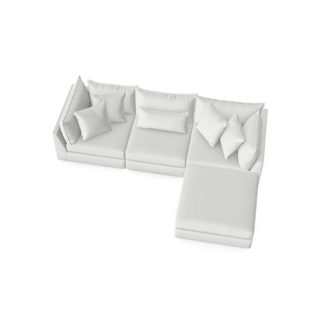 Rockwall Modular Sectional - Custom Design Ref: M_QZRSAL