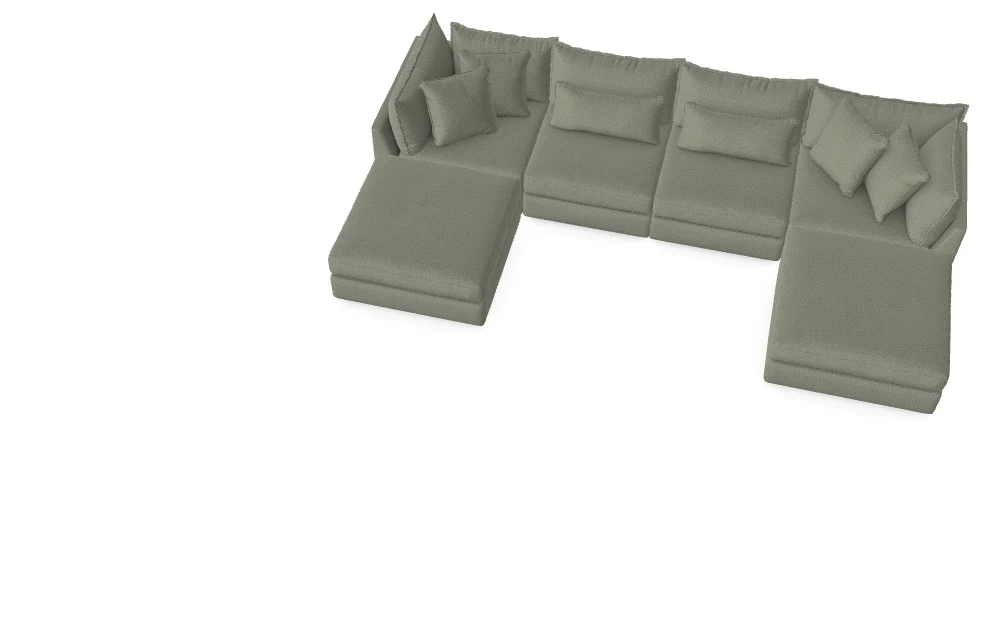 Rockwall Modular Sectional - Custom Design Ref: M_RHPJUH