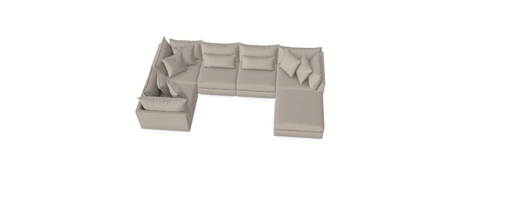Rockwall Modular Sectional - Custom Design Ref: N5YASZ