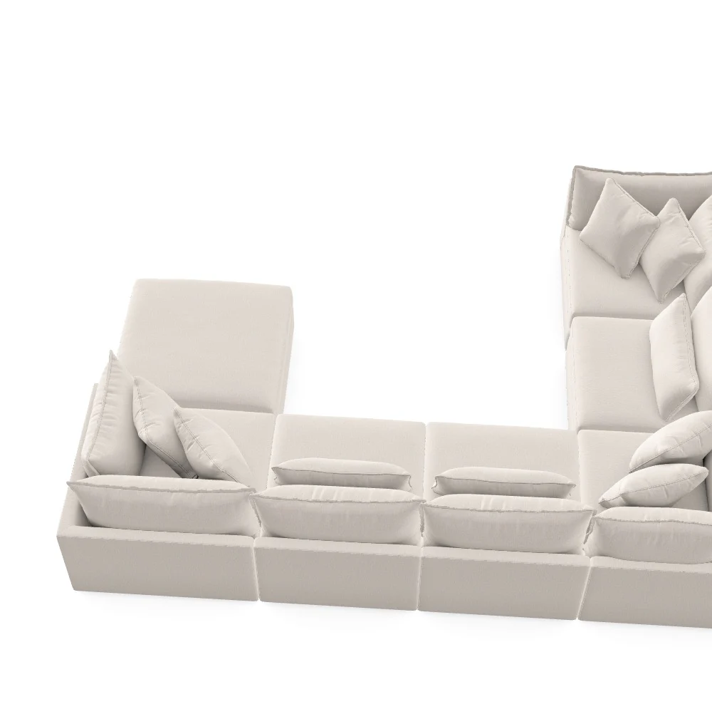 Rockwall Modular Sectional - Custom Design Ref: RSW8VD