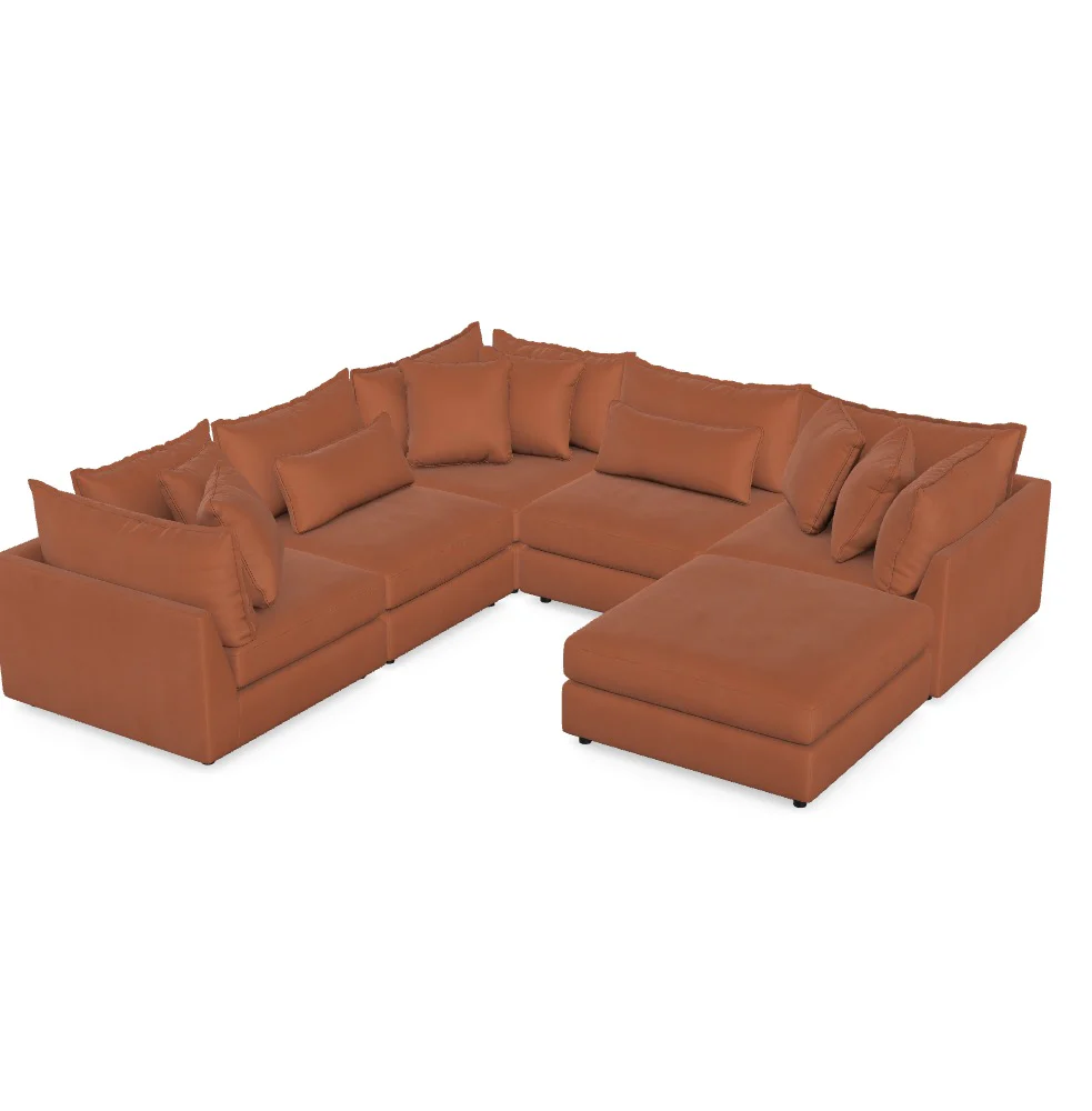 Rockwall Modular Sectional - Custom Design Ref: TIUM4M