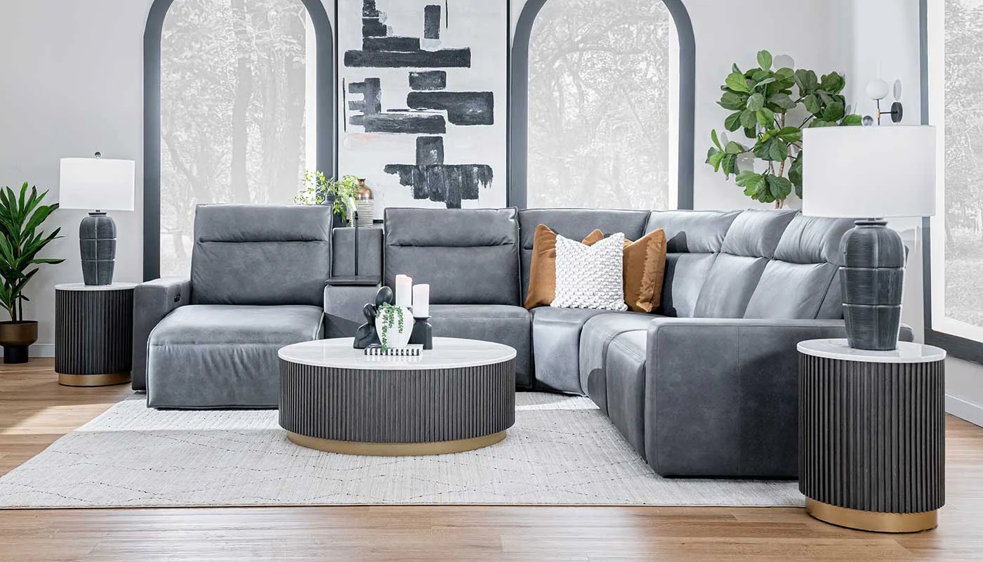 Rowland Reclining Sectional with Chaise - Image 2