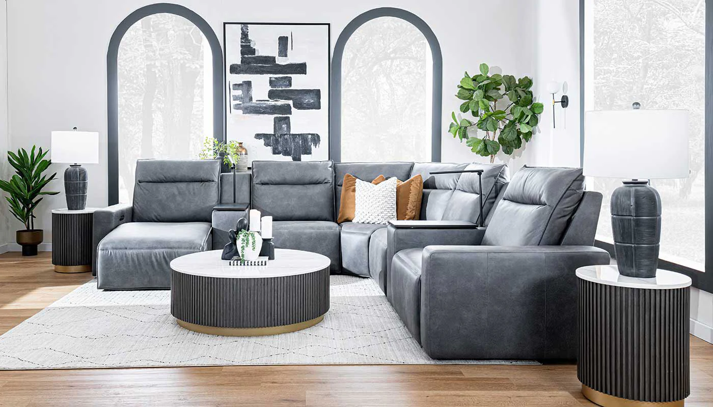 Rowland Reclining Sectional with Chaise - Image 4