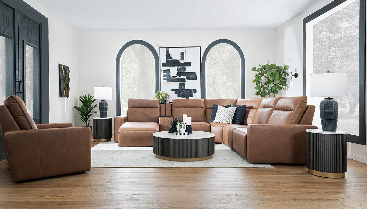 Rowland Reclining Sectional with Chaise - Image 6