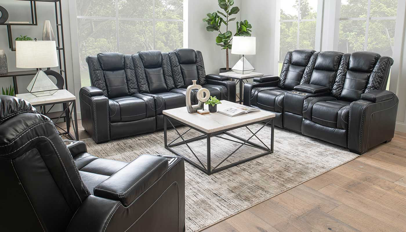 Skyler White Marble 3-Piece Occasional Set - Image 2