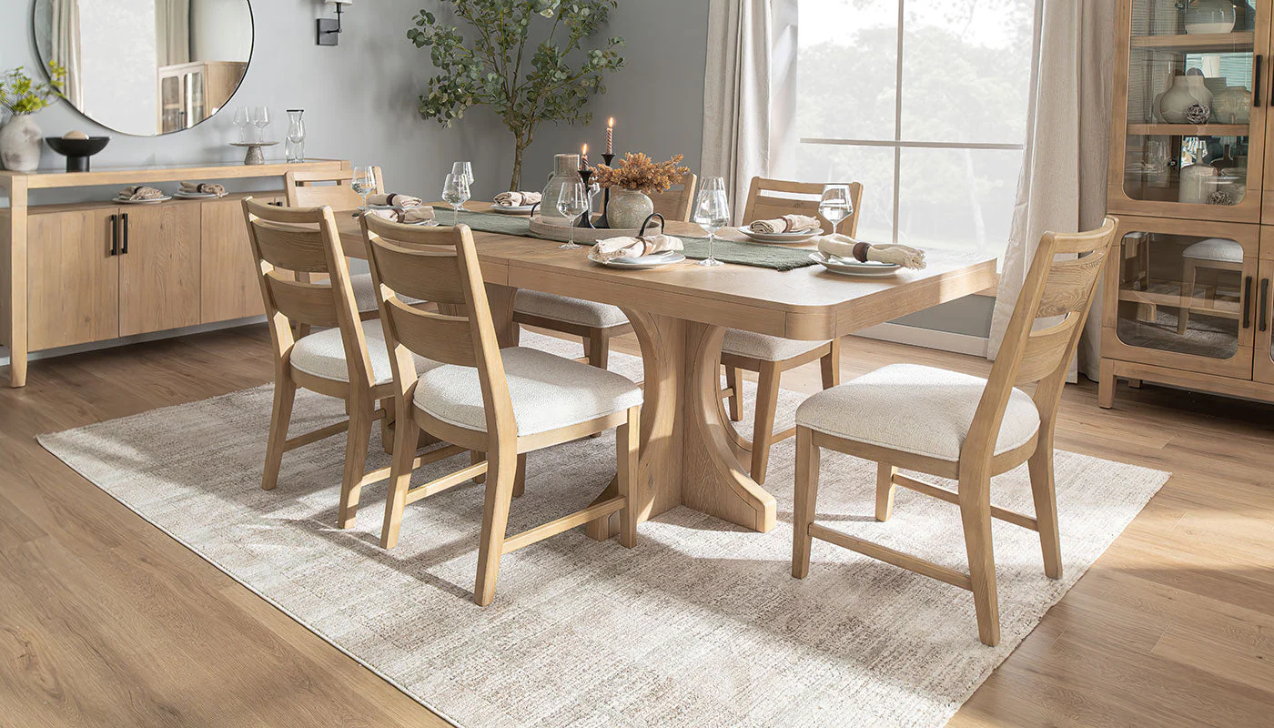 Somerset Trestle Dining Height Table & Chairs - Image 3