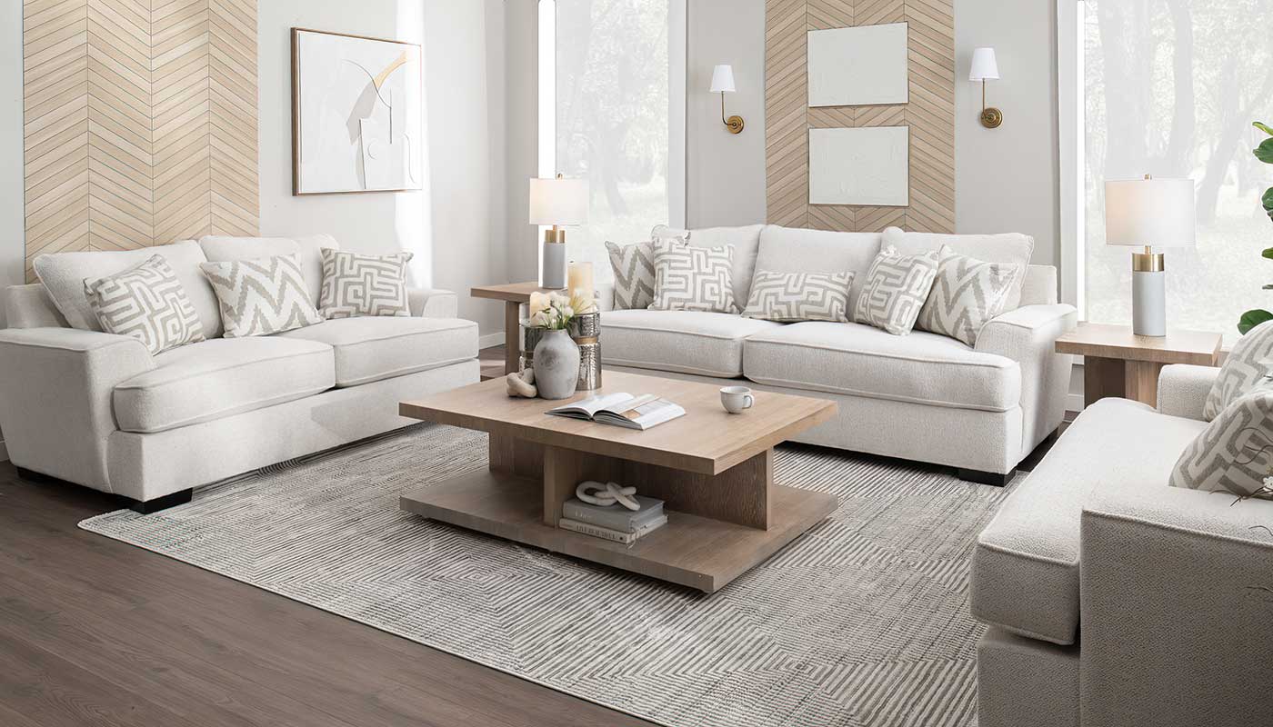 Titan Holltop Snow Sofa & Loveseat - Image 2