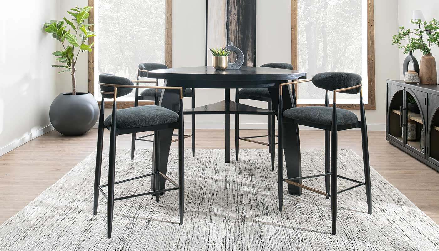 Triangle Bar Height Table & Chairs - Image 13