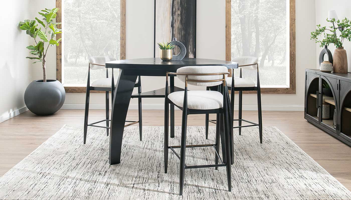 Triangle Bar Height Table & Chairs - Image 14