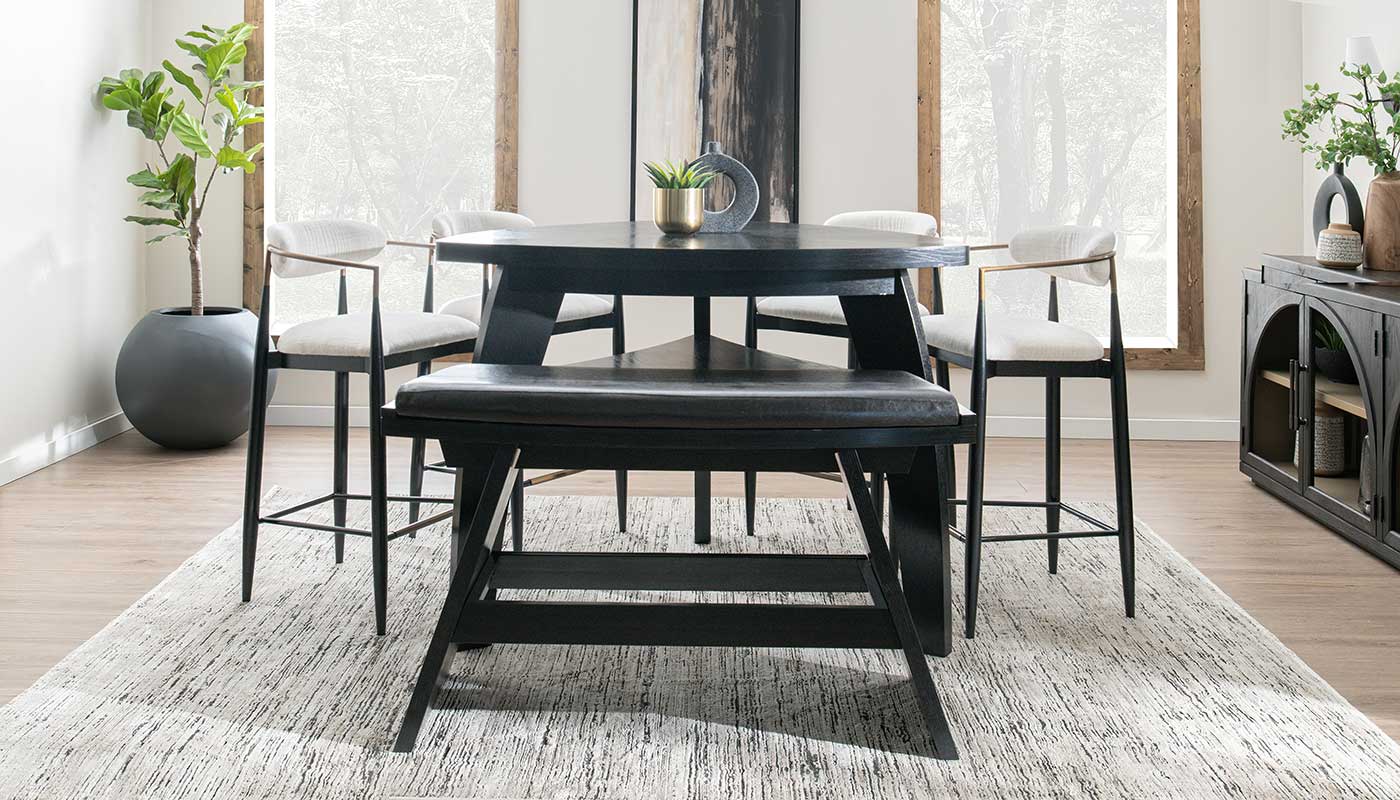 Triangle Bar Height Table & Chairs - Image 16