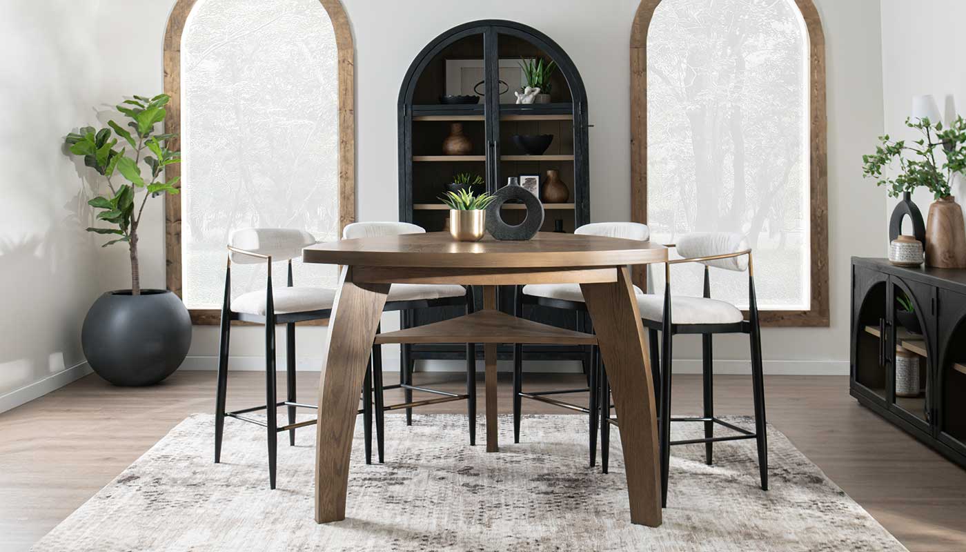 Triangle Bar Height Table & Chairs - Image 20