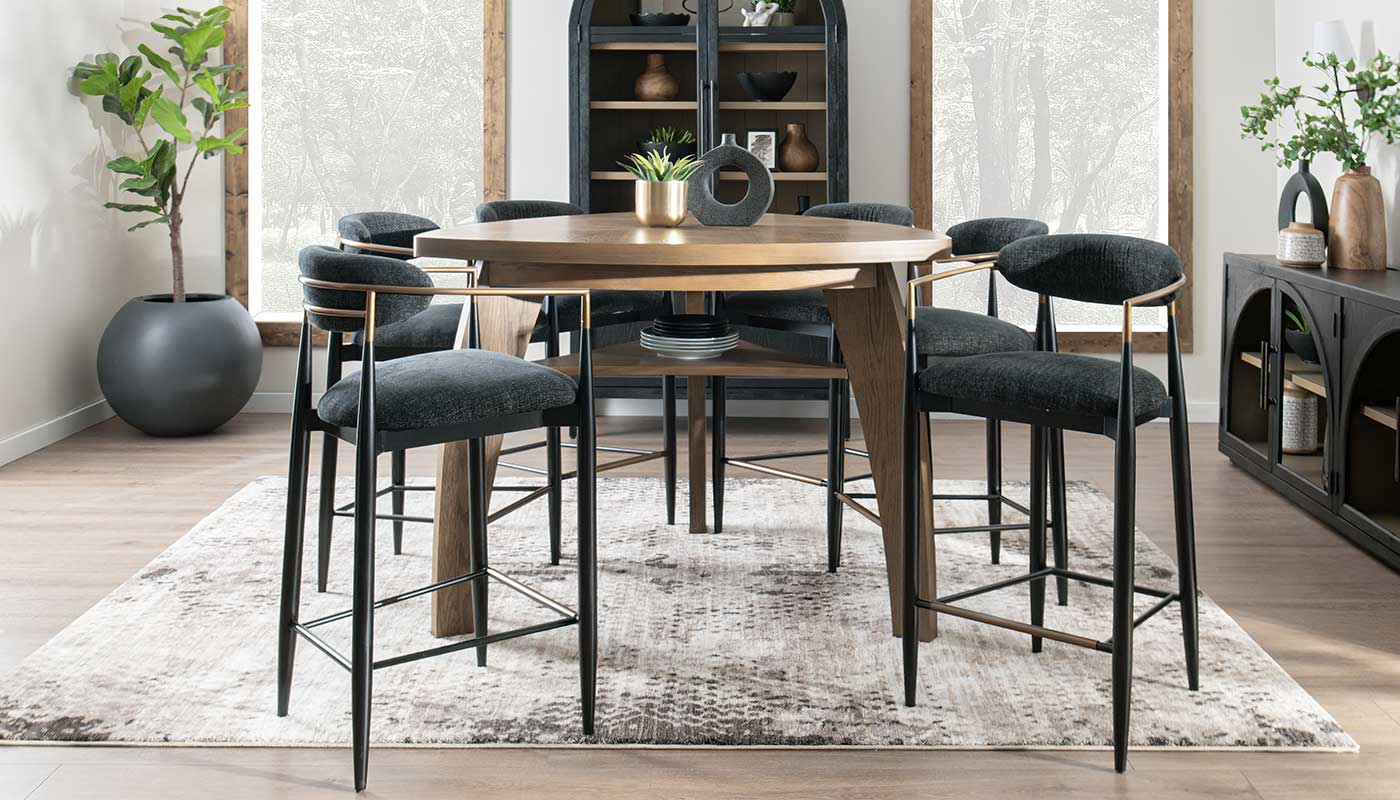 Triangle Bar Height Table & Chairs - Image 24
